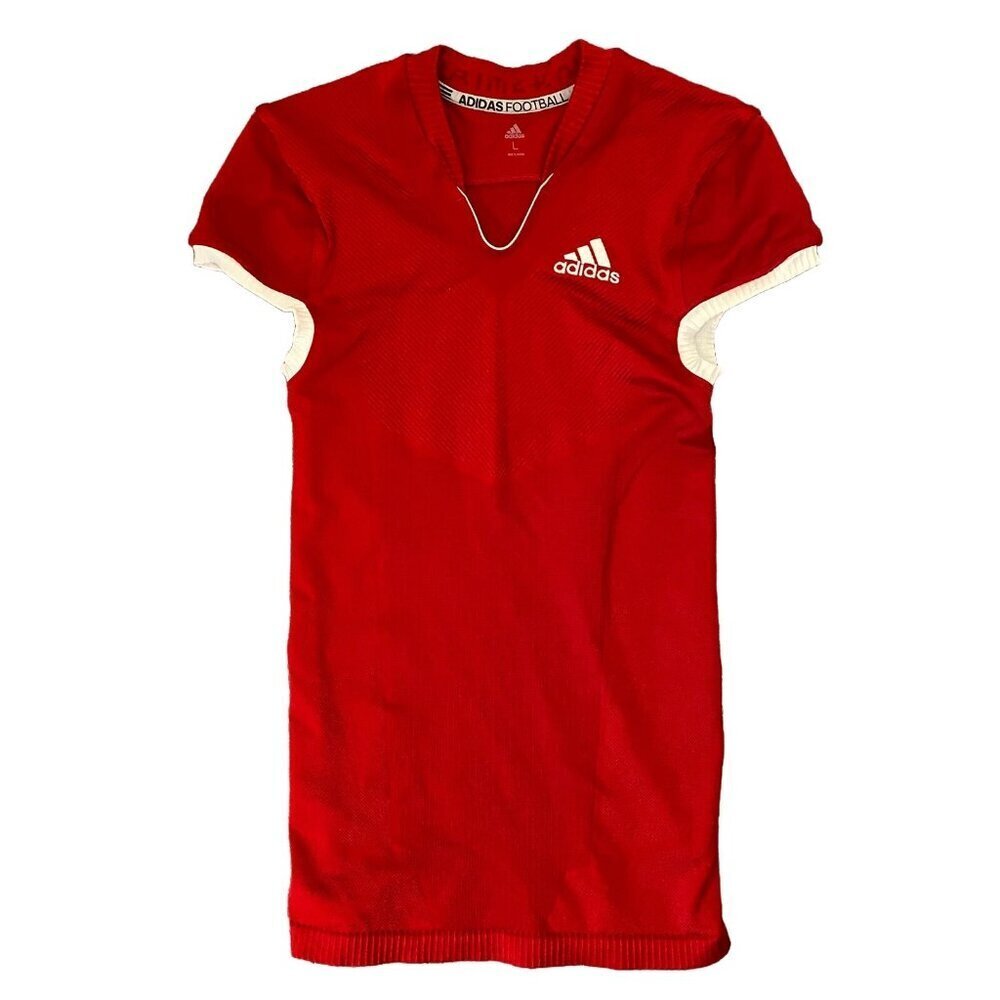 Adidas Football Jersey Red White DP8440 Men’s Size L - Large - NWOT